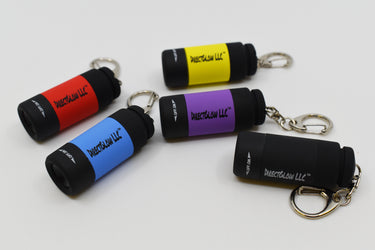 USB UV Torch LED Keychain Blacklight Rechargeable Flashlight